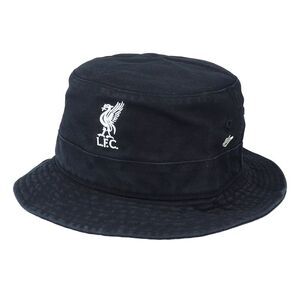 Liverpool FC 47 Bucket Hat / Black/White